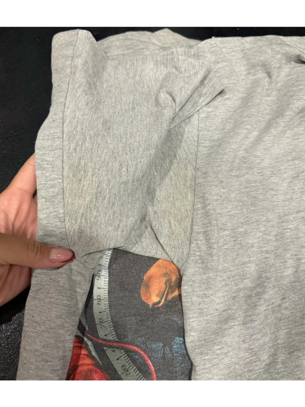 Harley-Davidson Gray Tee with Orange & Red Big Moose Graphic